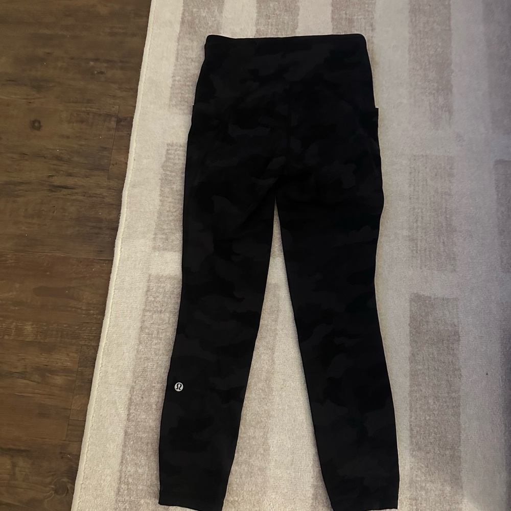 Lululemon Black Camo leggings